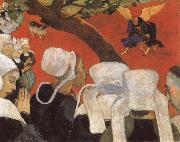 Paul Gauguin Jacob Wrestling with the Angel oil painting reproduction
